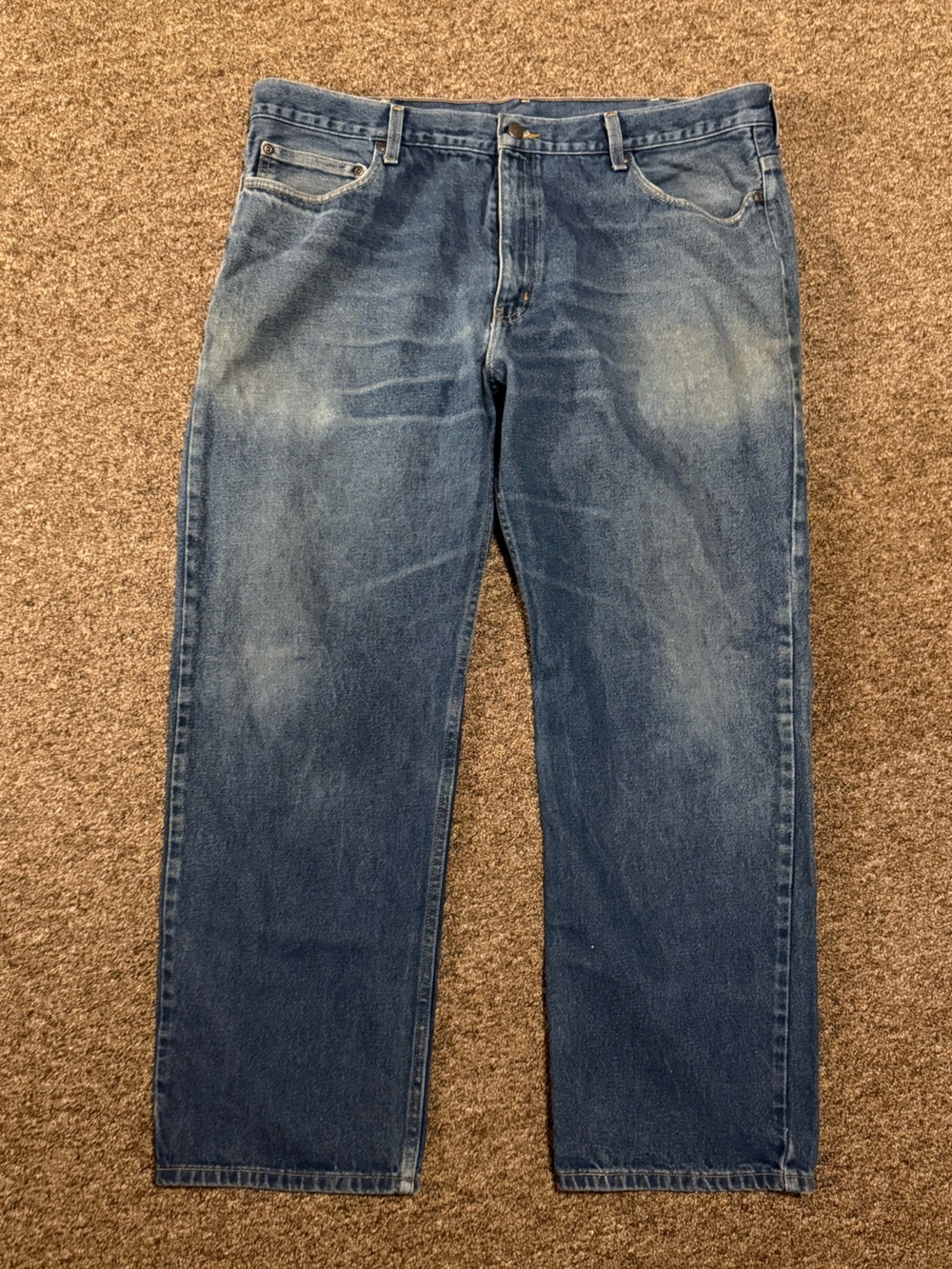 Faded Glory Men's Blue Straight-Leg Jeans